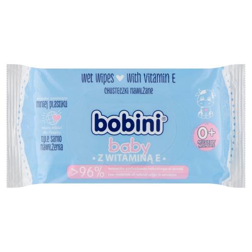 bobini baby chusteczki nawilżane z witaminą e 70sz