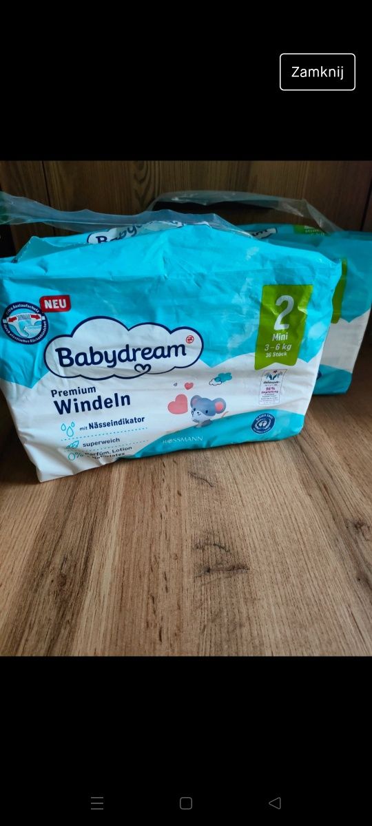 pieluchy babydream 2 rossmann