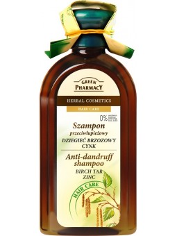 szampon przeciwłupieżowy dziegieć brzozowy i cynk green pharmacy