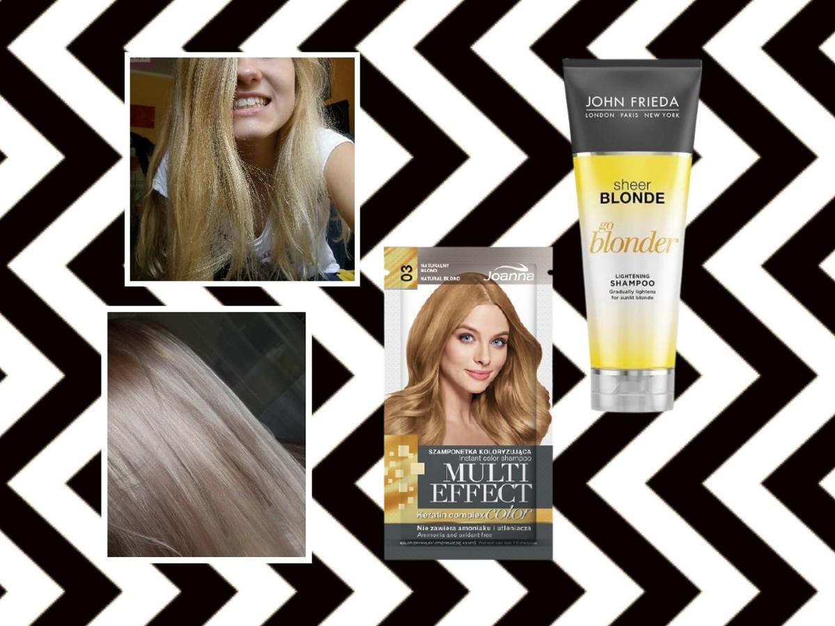 szampon przywracający naturalny kolor włosów blond