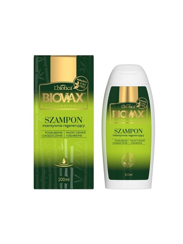 szampon biovax z bambusem