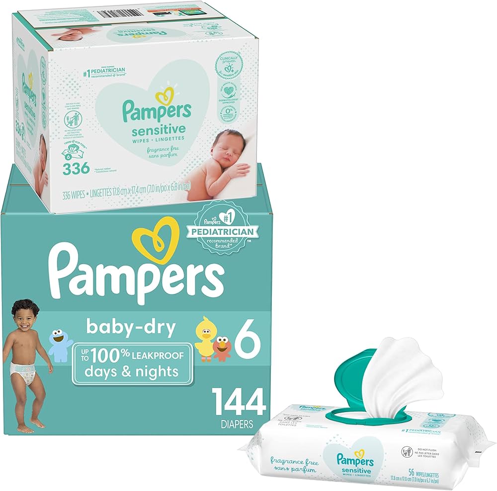 cena pampersow 144 sxtuk marki pampers