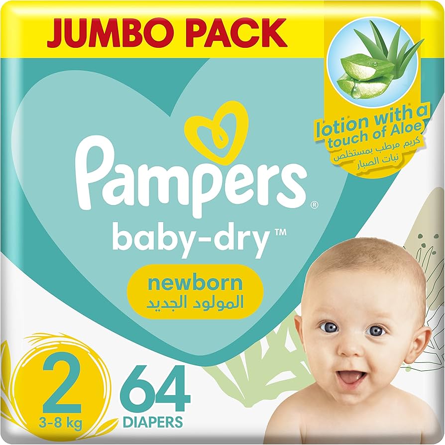 pampers new baby dry 2 cena