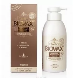 iovax argan makadamia kokos intensywnie regenerujący szampon 400 ml