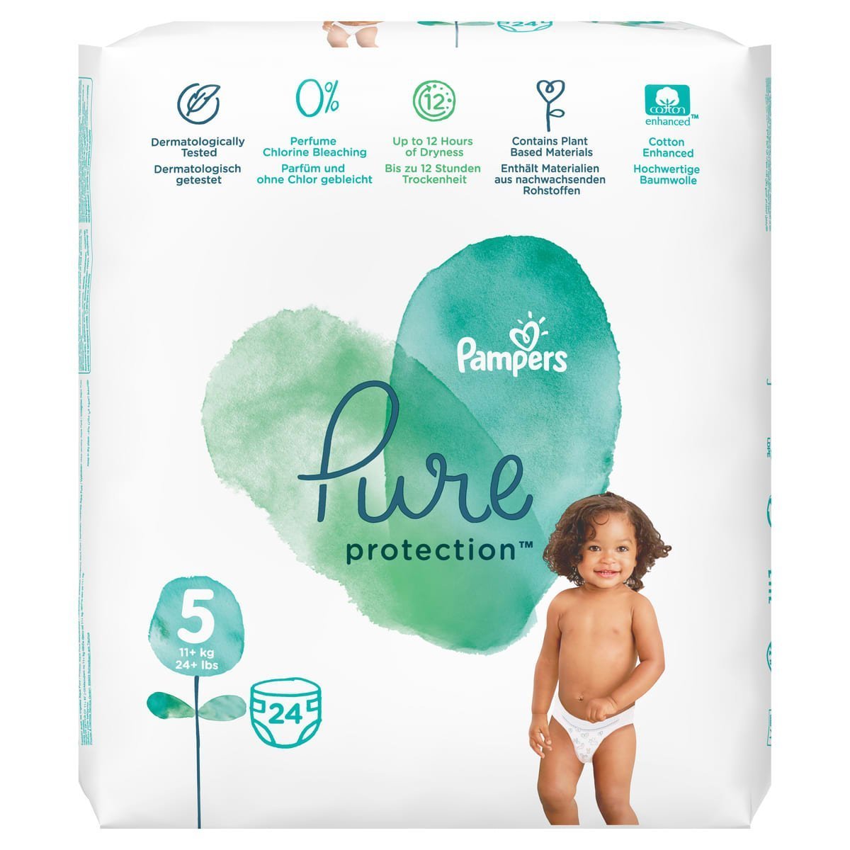 pampers pure 5