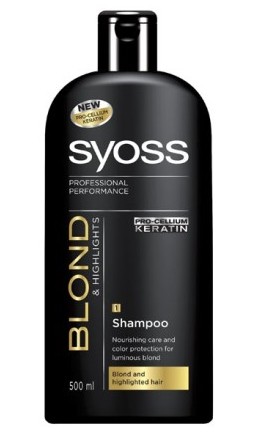 syoss szampon blond