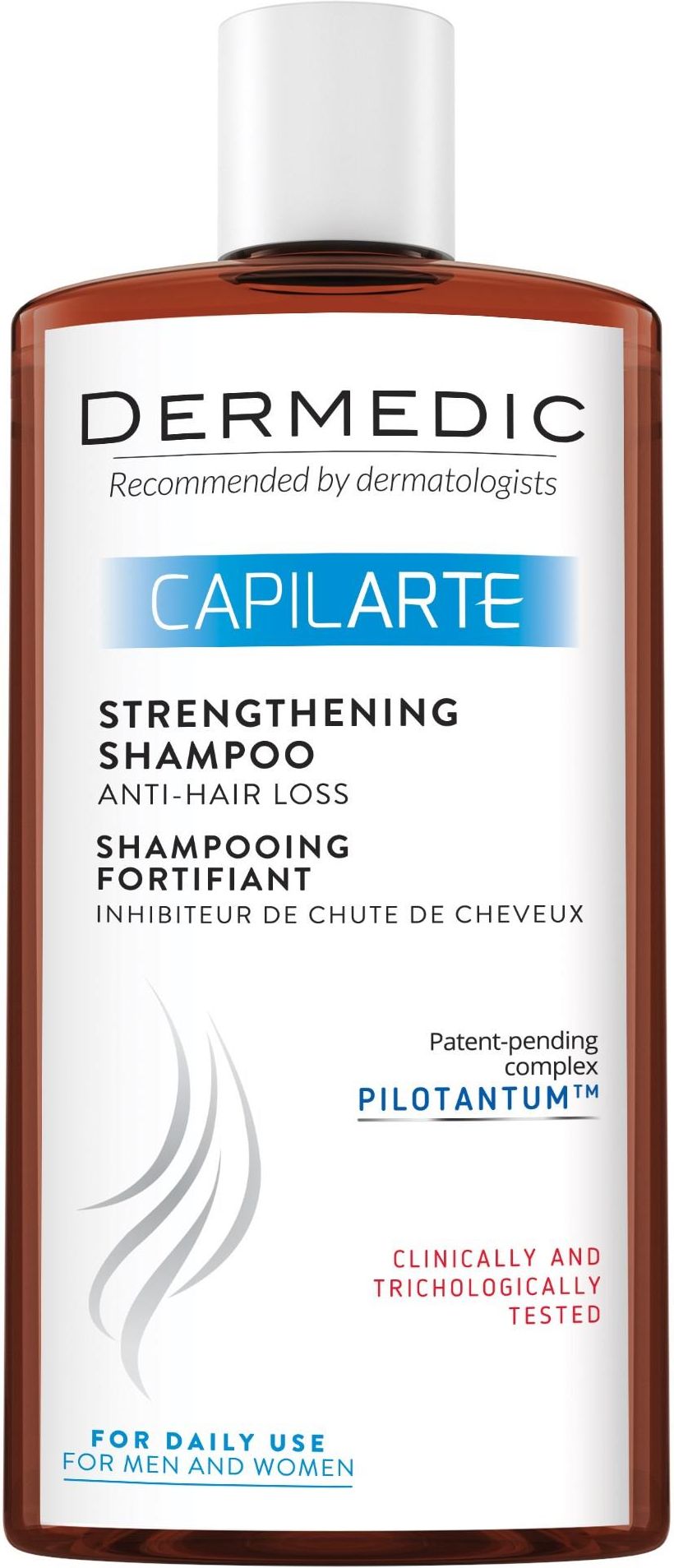 capilarte szampon wzmacniający hamujący wypadanie włosów
