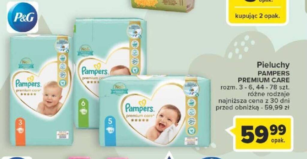 carrefour pampers premium promocja