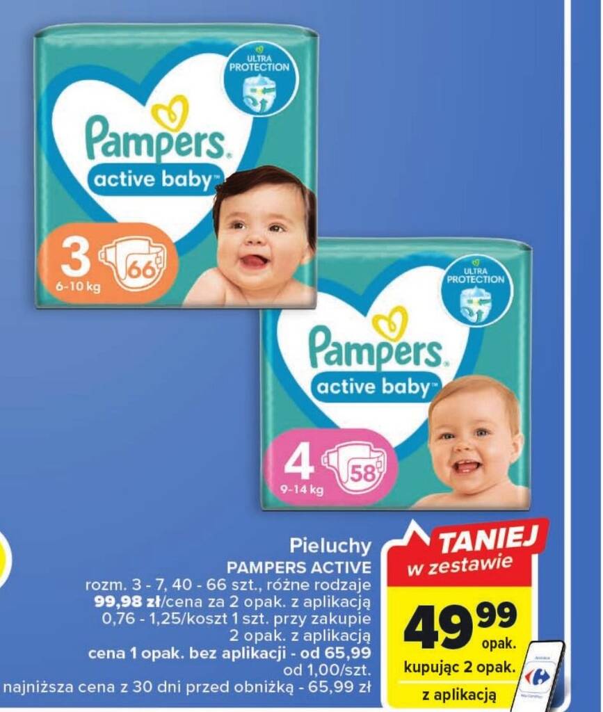 carrefour promocja pieluchy