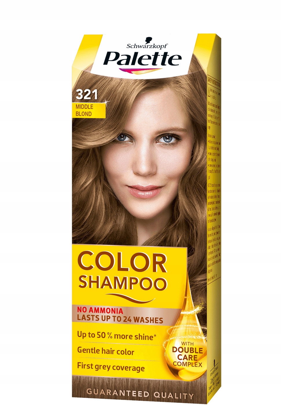 palette color shampoo szampon koloryzujący sredni blond