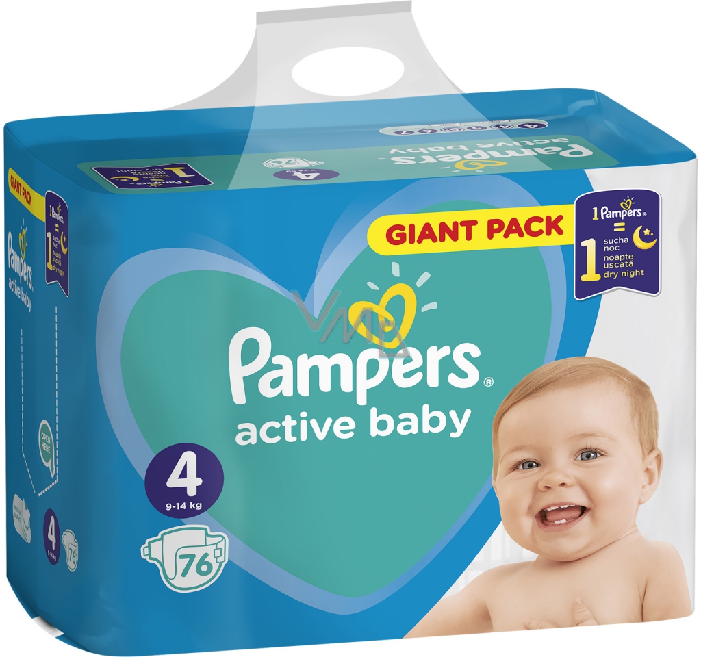 pampers active 4