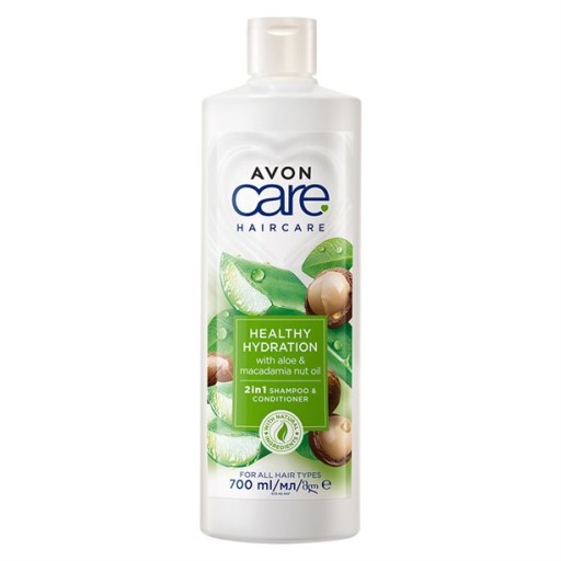 kolagenowy szampon z odżywką avon