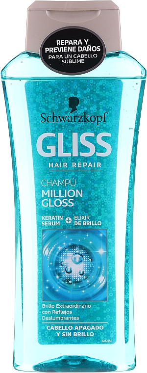 gliss kur million gloss szampon do włosów