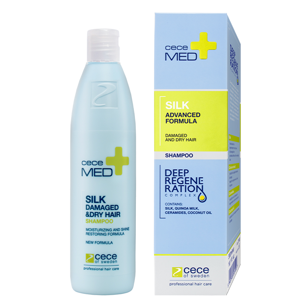 cece med silk szampon z jedwabiem 300ml