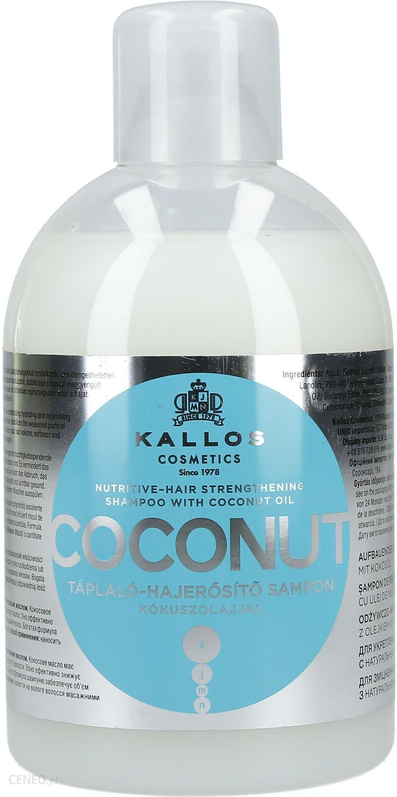 kallos coconut szampon