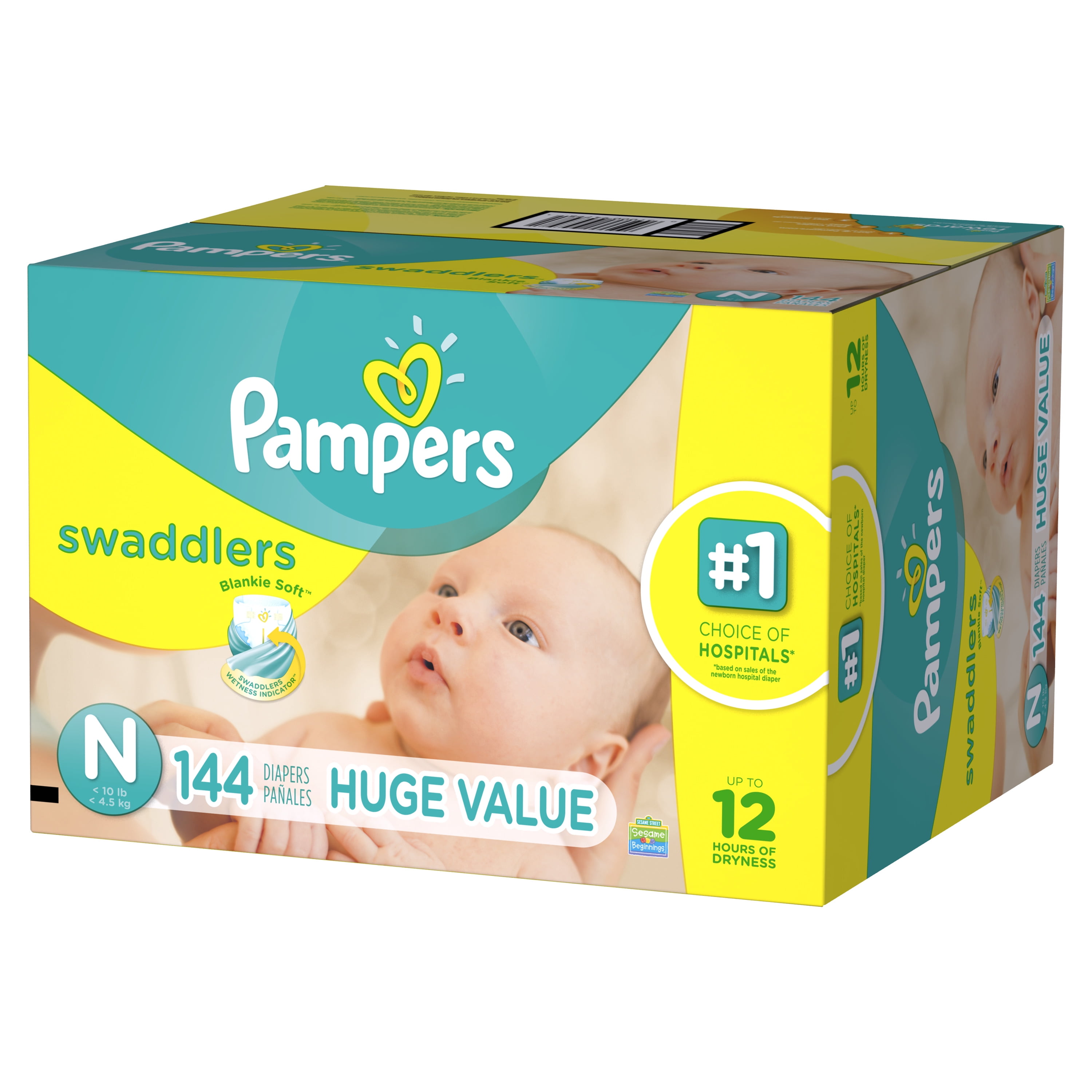 cena pampersow 144 sxtuk marki pampers