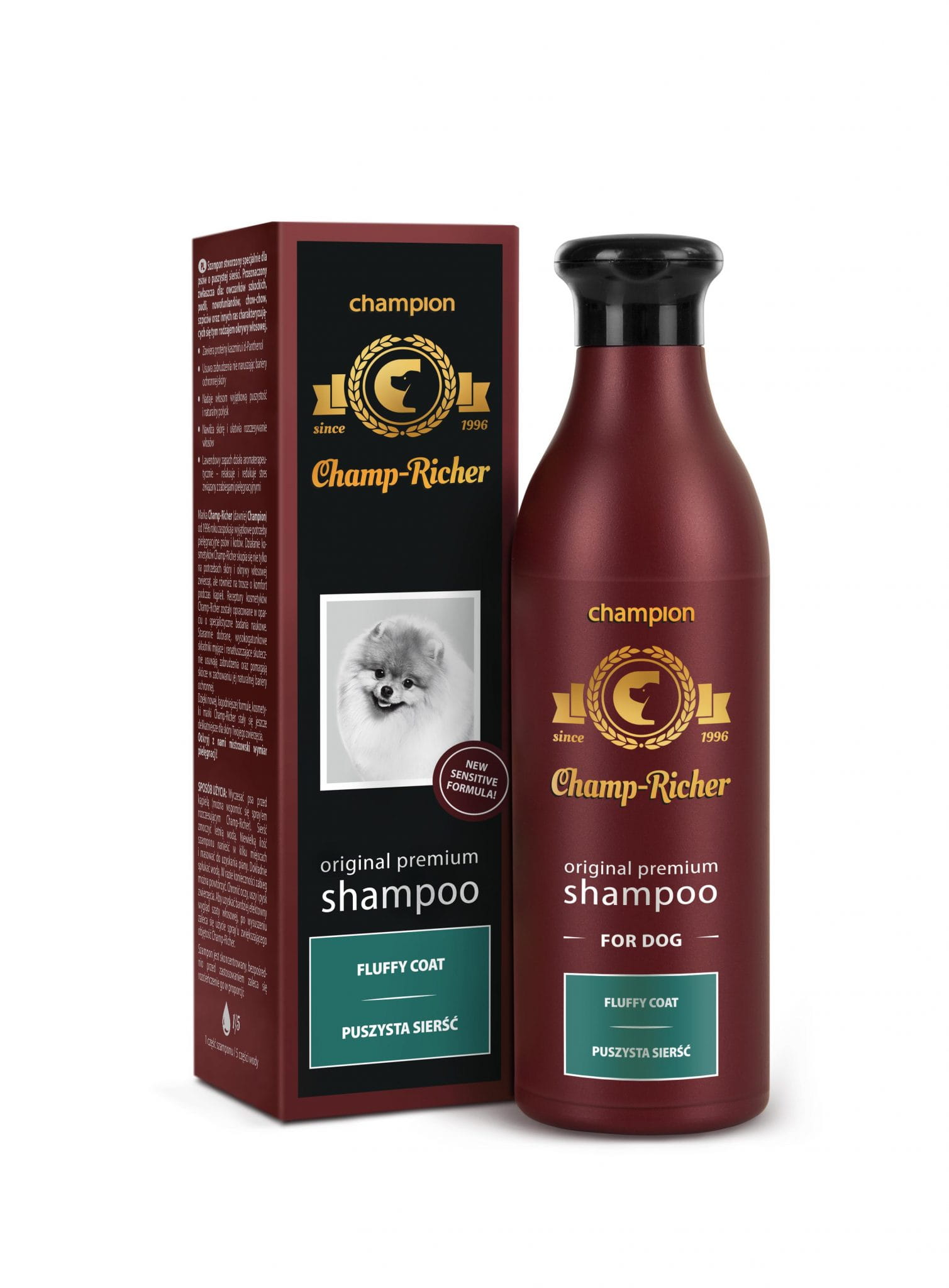champion szampon dla psów sierści puszystej