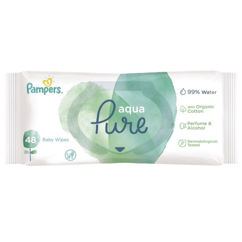 chusteczki nawilżające pampers pure