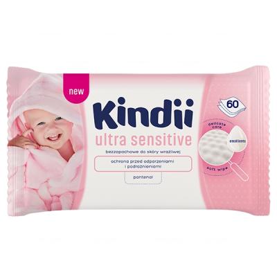 chusteczki nawilżane cleanic kindii ultra sensiive