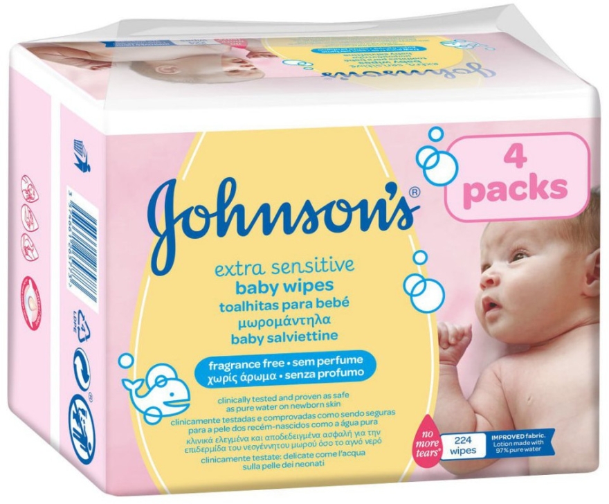 chusteczki nawilżane johnsons baby opinie