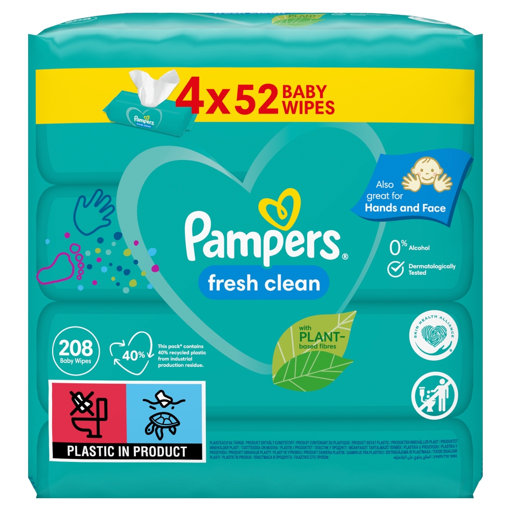 chusteczki pampers fresh care gemini