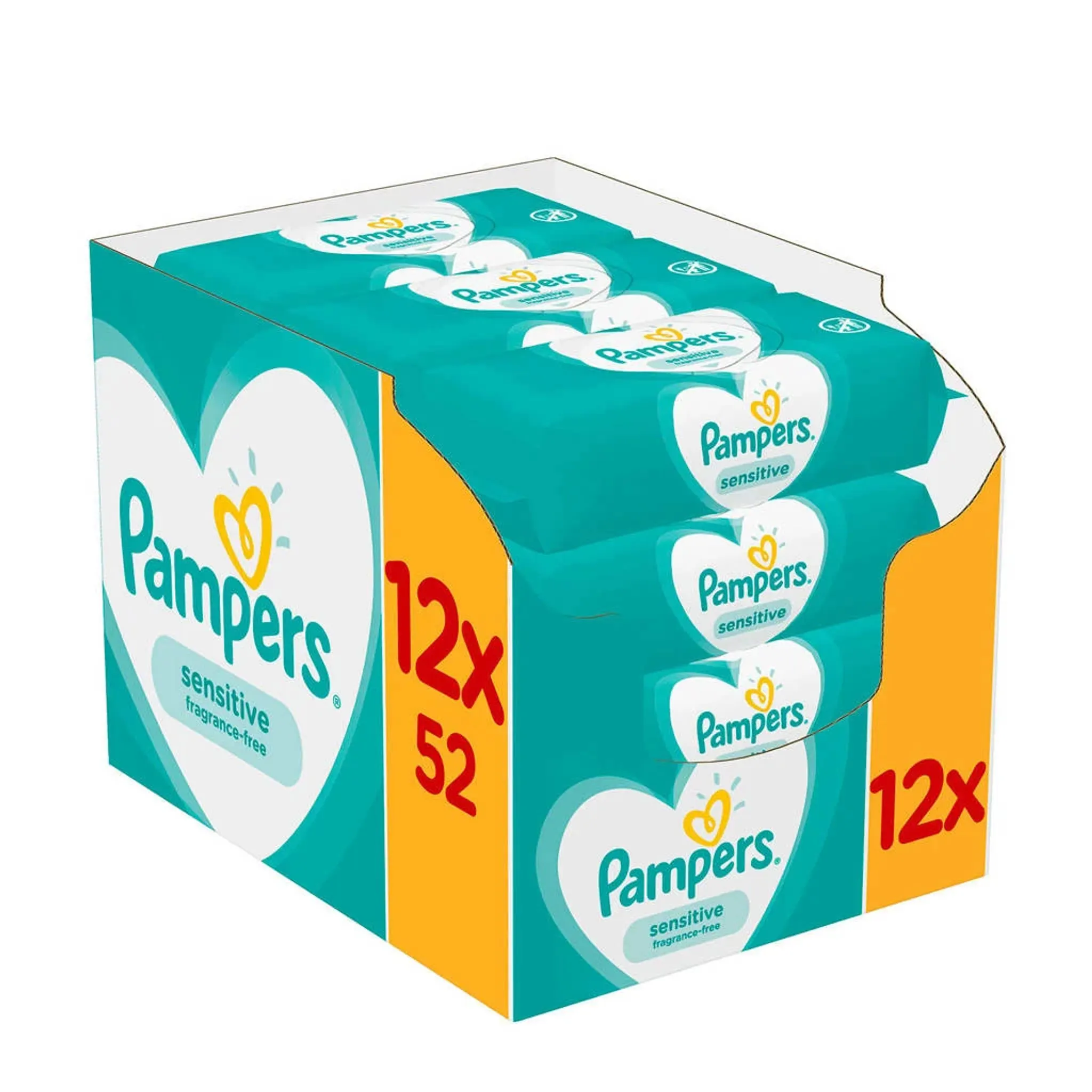 chusteczki pampers sensitive kaufland