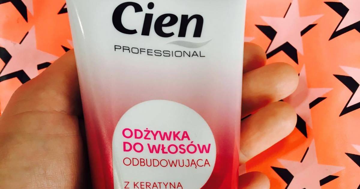 cien odżywka do włosów w szarym opakowaniu