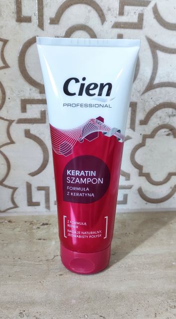 cien professional szampon odbuduwujący z keratyną