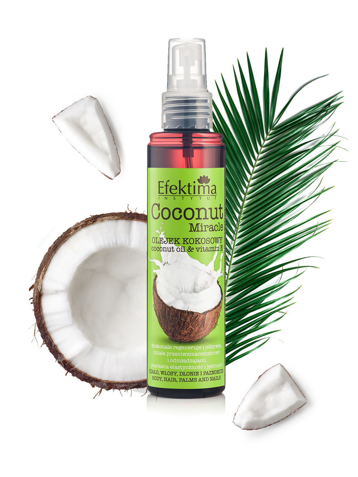 coconut olejek do włosów i ciała