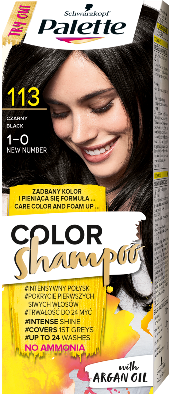 czy szampon koloryzujący czarny pokryje jasne wlosy