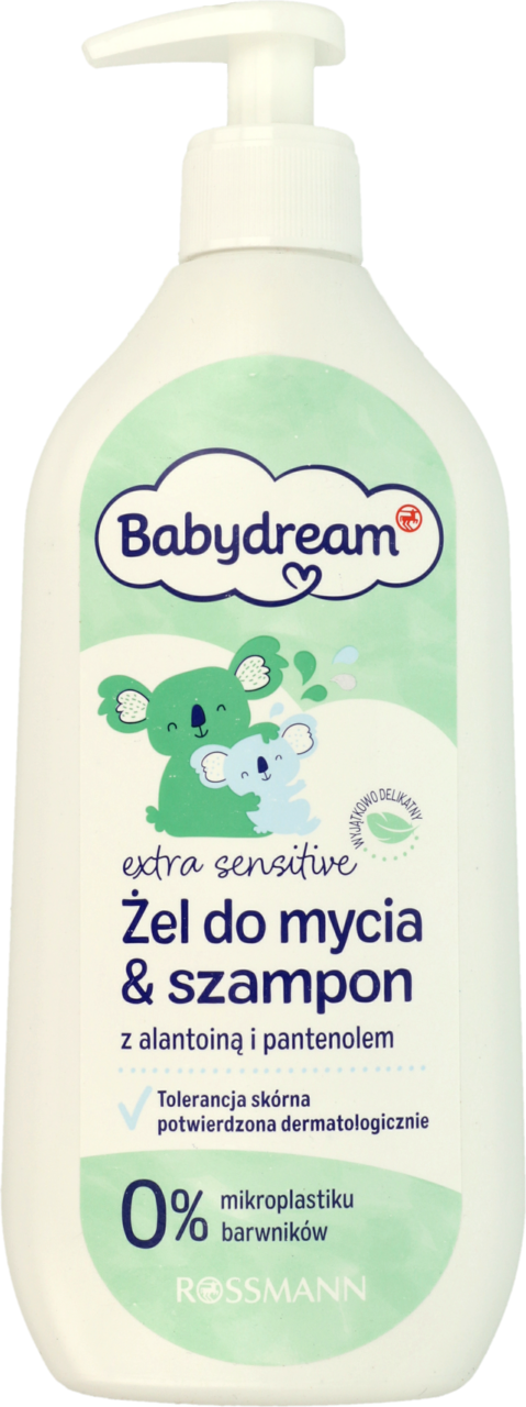 babydream extra sensitive żel i szampon