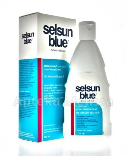 szampon selsun blue do włosów tłustych.200 ml