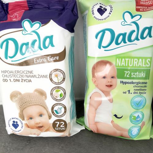 chusteczki nawilżane dada naturals