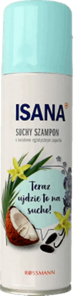 isana suchy szampon teraz ujdzie na sucho