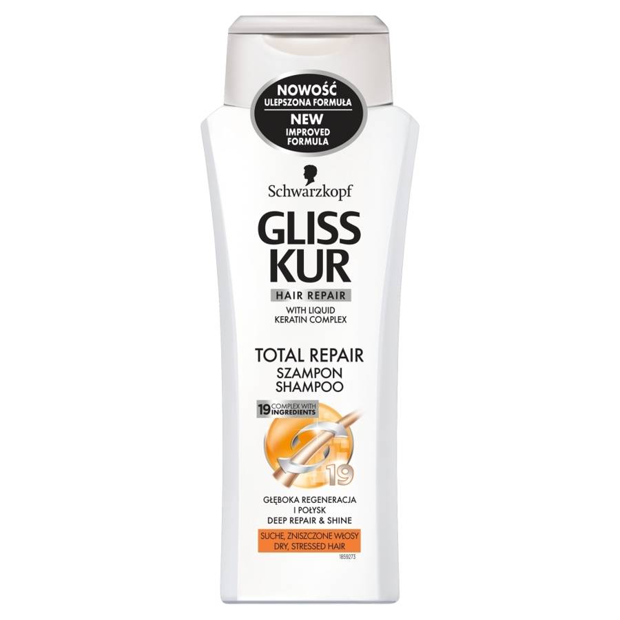 szampon do włosów schwarzkopf gliss kur total repair sklad