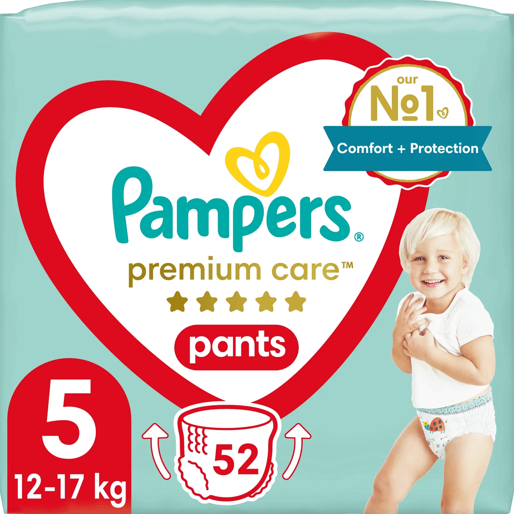 pieluchomajtki pampers 5 premium care