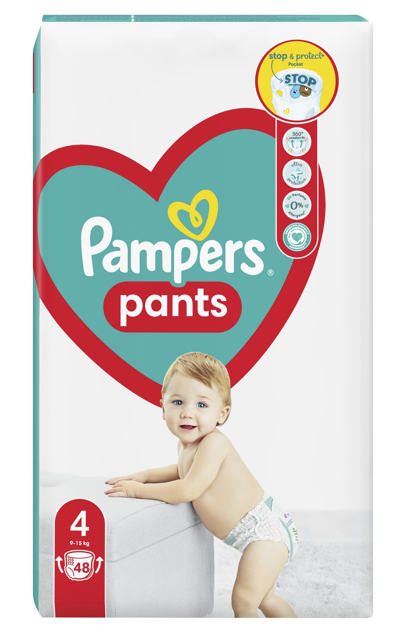 pampers pants 4 specjalne wlasciwosci