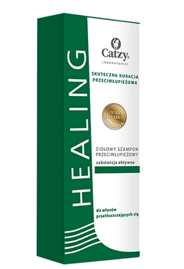 healing herbal ziołowy szampon przeciwłupieżowy do włosów przetłuszczających się