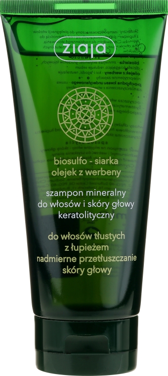 szampon mineralny do włosów i skóry głowy wzmacniający