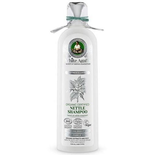 receptury babaci agafii white agafia organiczny szampon do włosów pokrzywowy