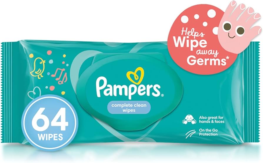 pampers fresh clean 64