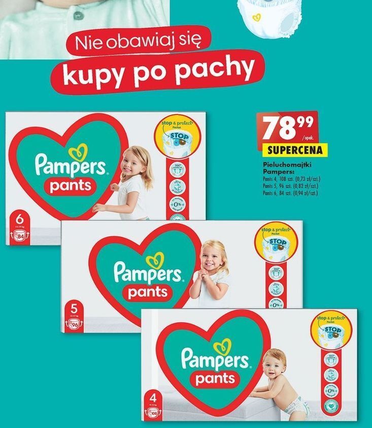 pampers pants 4 biedronka