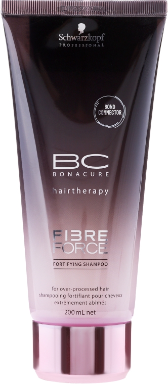 schwarzkopf bc fibre force szampon regenerujący z keratyną 200ml