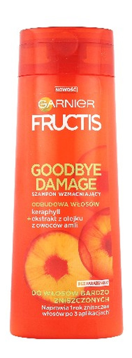 szampon z owoców.amli garnier.fructis skład