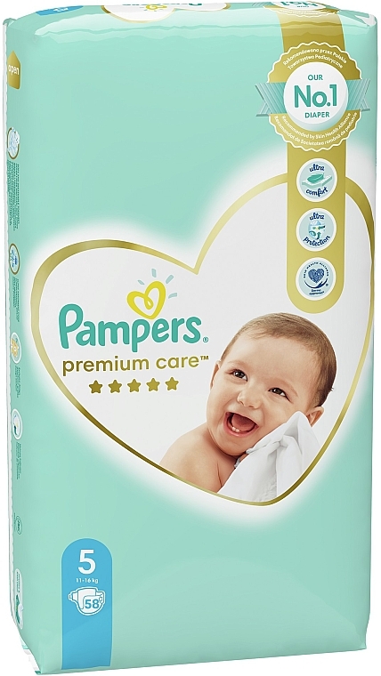 pampers prenium care 5