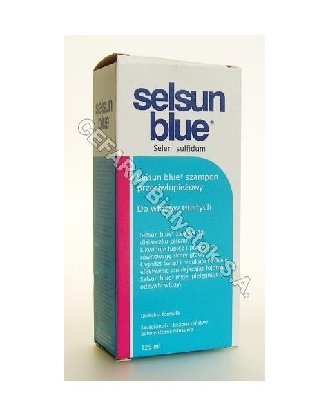 szampon selsun blue do włosów tłustych.200 ml