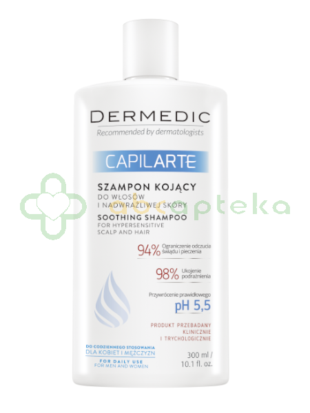 dermedic capilarte szampon do skóry wrażliwej cena