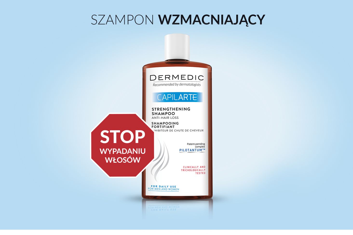 dermedic capilarte szampon wzmacniający hamujący wypadanie włosów ceneo