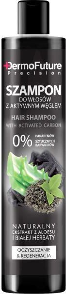 dermofuture szampon do włosów z aktywnym węglem natura