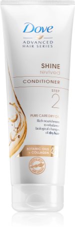 dove pure care dry oil odżywka do włosów 250 ml